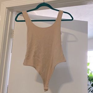 Fair skin-tone “true hues” bodysuit from Banana Republic